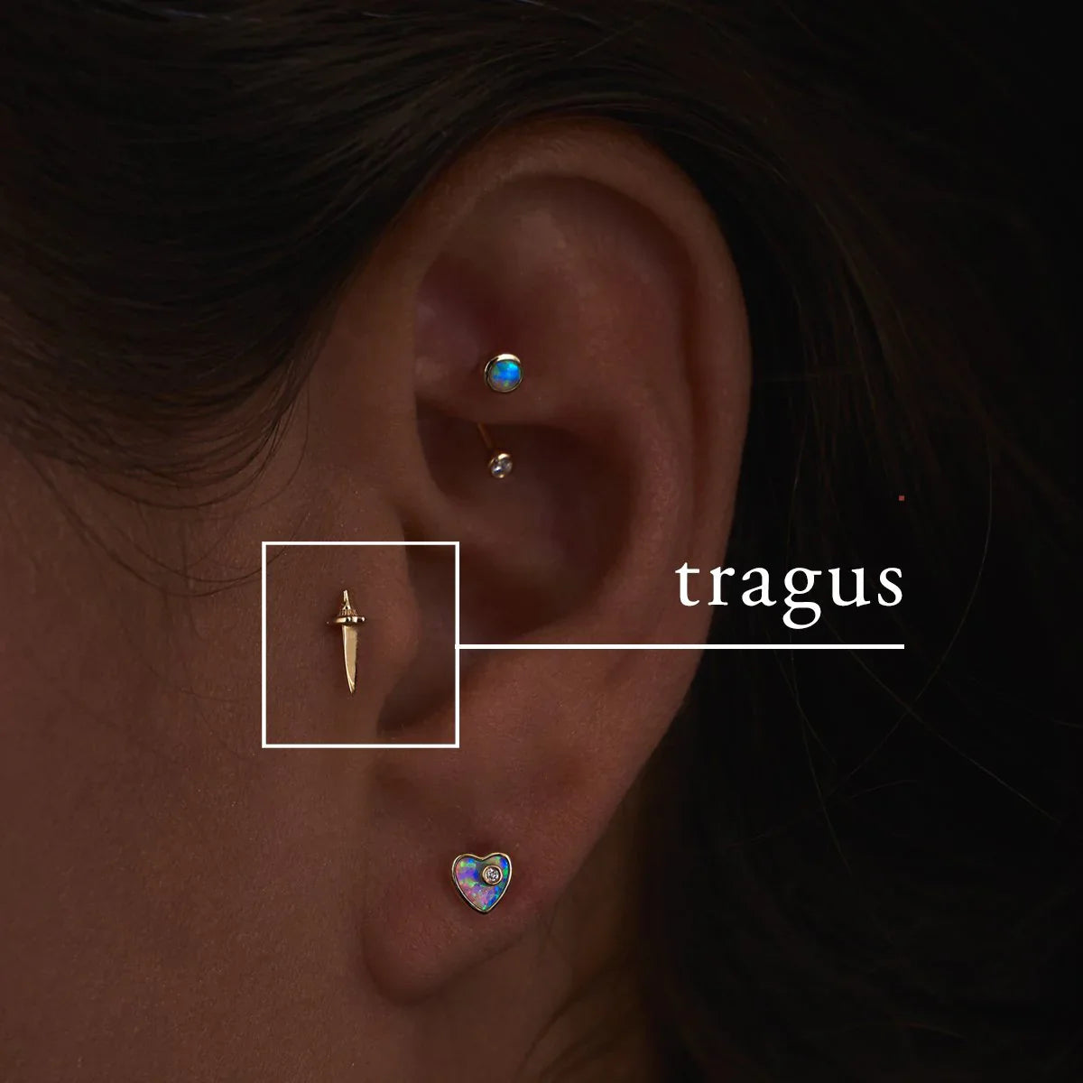 Tragus Piercing Jewelry