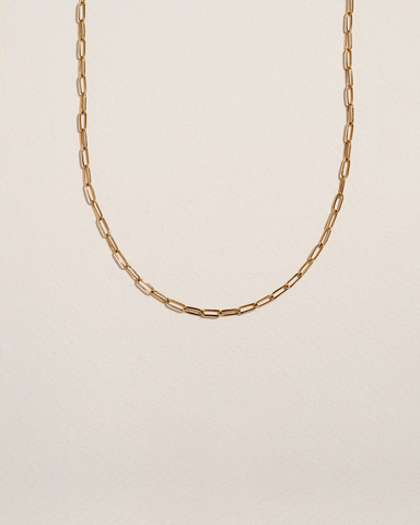 18Ó Paperclip Chain