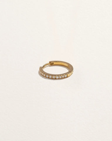 10mm Pavé Huggie