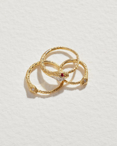 11mm Serpent Ruby Clicker