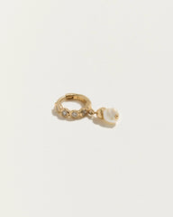 6mm Eternity Baroque Huggie