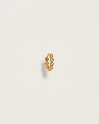 6mm Molten Eternity Huggie