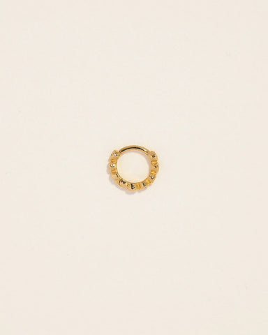 6mm Molten Eternity Huggie