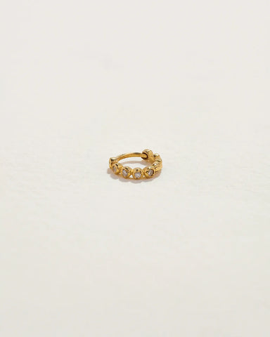 6mm Molten Eternity Huggie