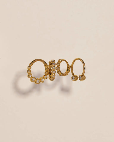 6mm Molten Eternity Huggie