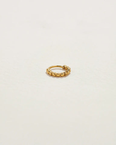 6mm Molten Eternity Huggie