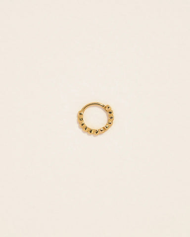 6mm Molten Eternity Huggie