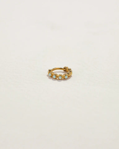 6mm Molten Eternity Huggie