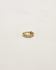 6mm Molten Eternity Huggie