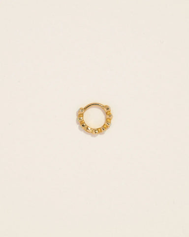 6mm Molten Eternity Huggie