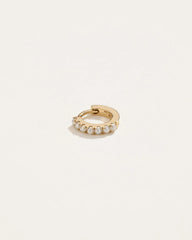 6mm Pavé Huggie