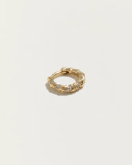 6mm Pavé Rope Huggies