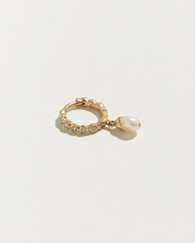 8mm Eternity Baroque Huggie