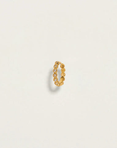8mm Molten Eternity Huggie