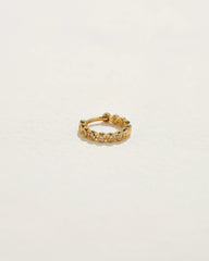 8mm Molten Eternity Huggie