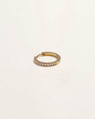 8mm Pavé Huggie