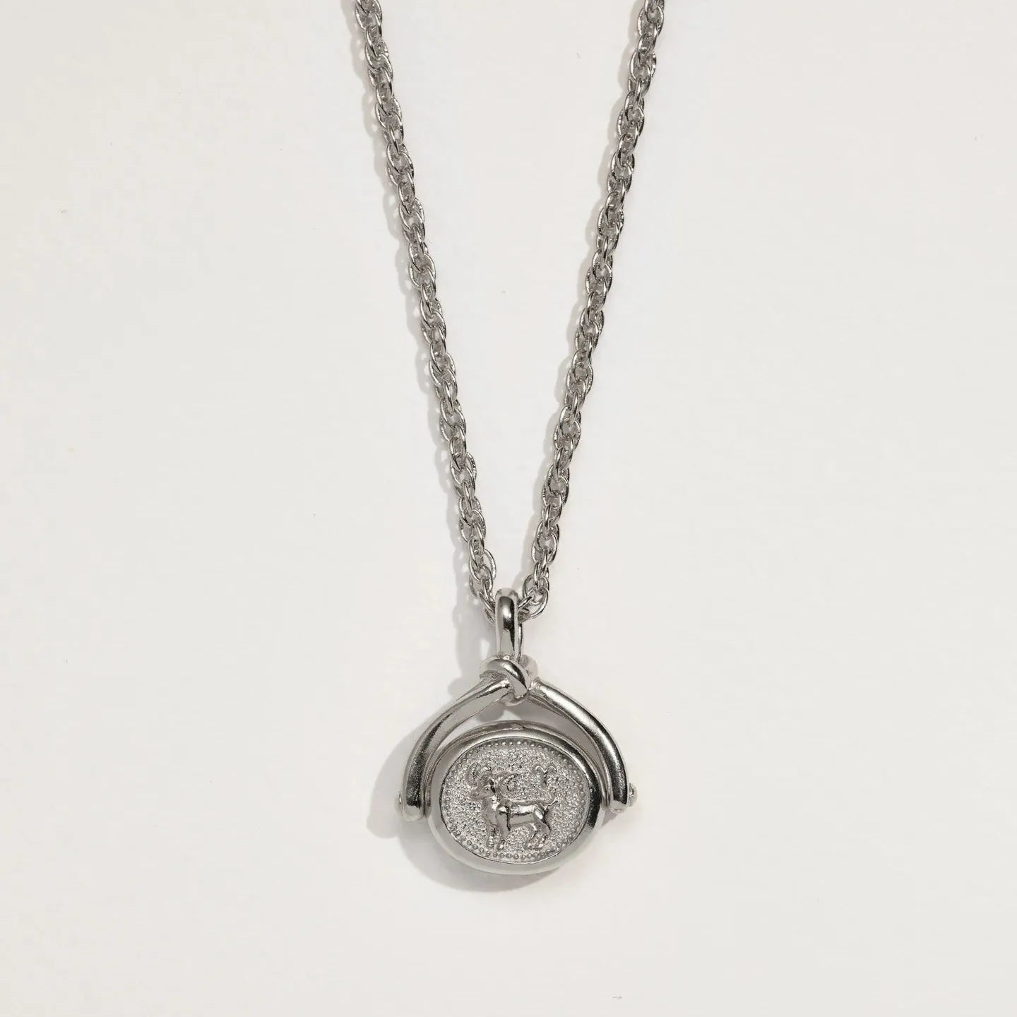 Aries Spinner Pendant by Pamela Love – Necklaces in #product_material# (#product_color#).  aries-spinner-pendant-copy