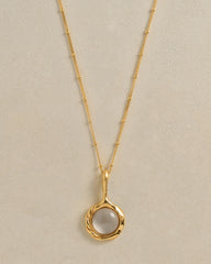 Braided Drop Pendant