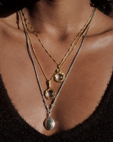 Braided Serpent Pendant