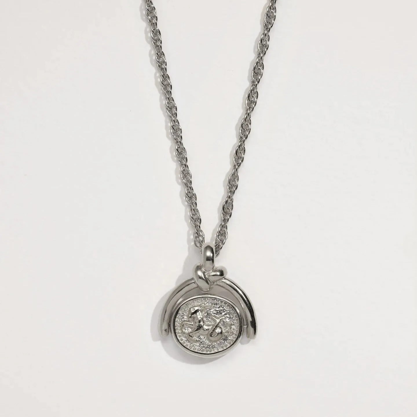 Capricorn Spinner Pendant by Pamela Love – Necklaces in #product_material# (#product_color#).  capricorn-spinner-pendant-copy