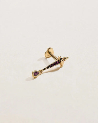 Dagger Drop Stud