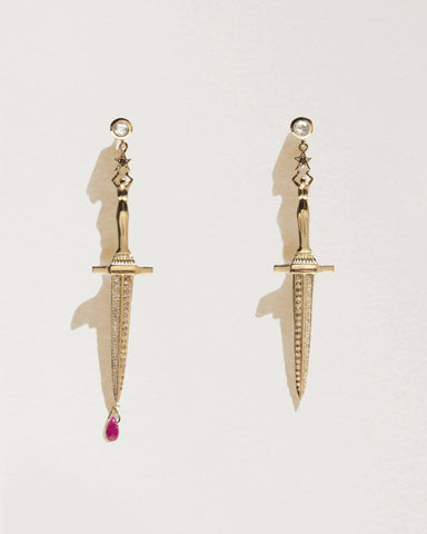 Dagger Earrings