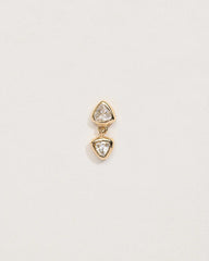 Duo Triangle Stud