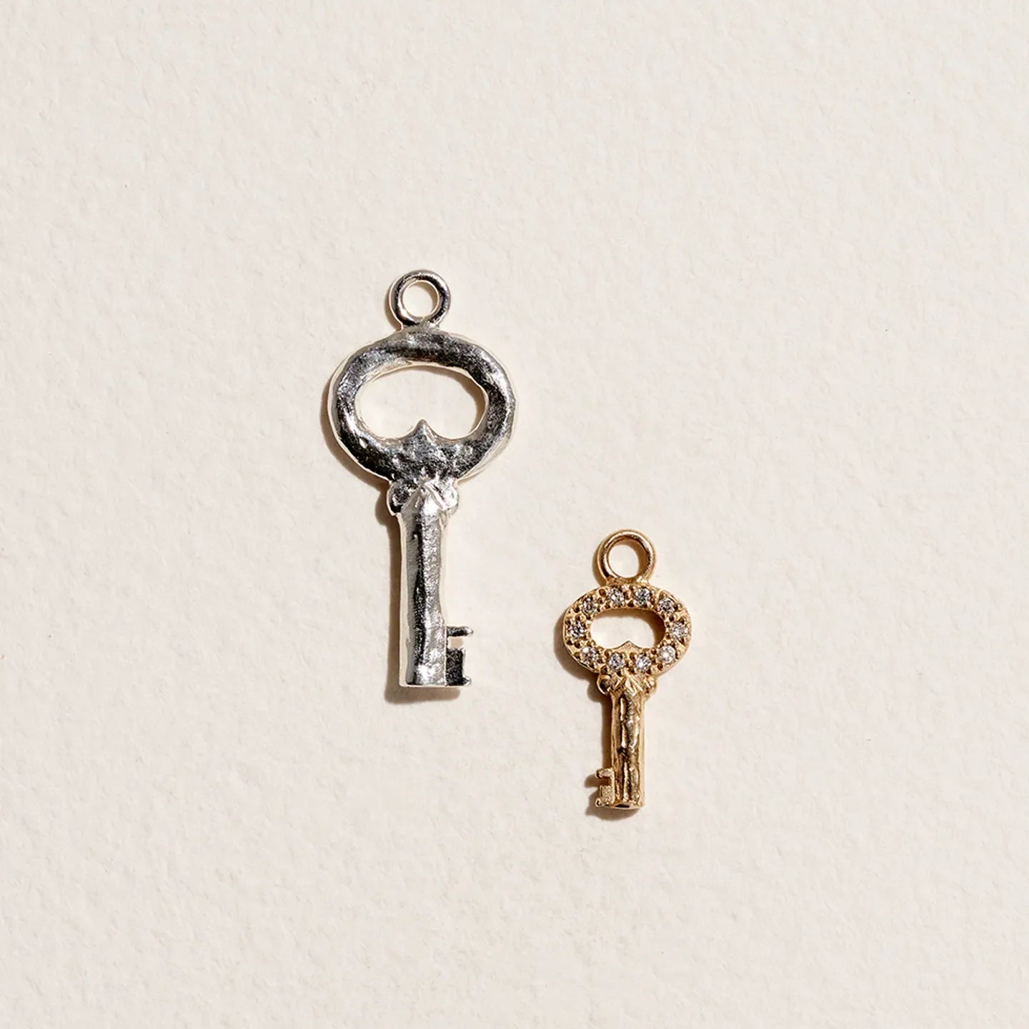Fini’s Key Charm by Pamela Love – Charm in #product_material# (#product_color#).  fini-s-key-charm-sterling-silver
