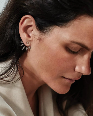 Five Spike Earrings