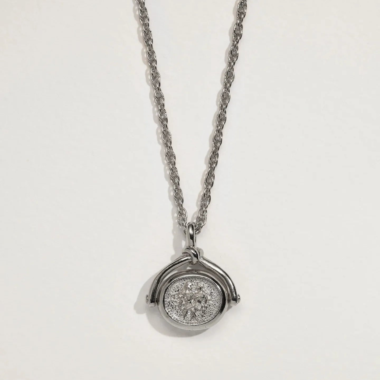 Gemini Spinner Pendant by Pamela Love – Necklaces in #product_material# (#product_color#).  gemini-spinner-pendant-copy