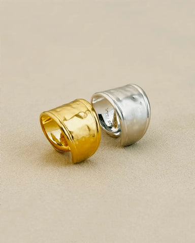 Hammered Ear Cuff