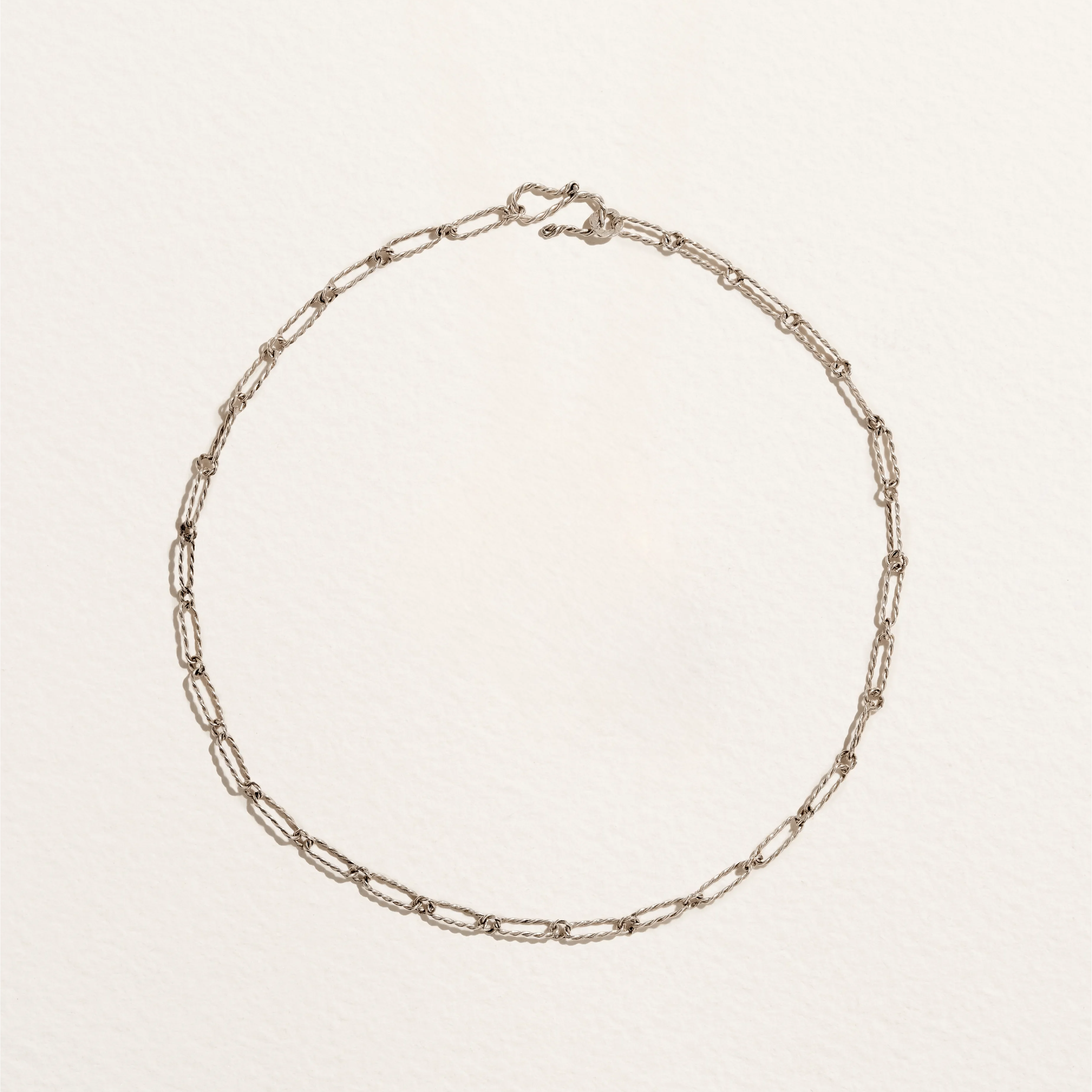 Annika Chain by Pamela Love – Necklaces in #product_material# (#product_color#).  handmade-annika-chain-necklace-silver