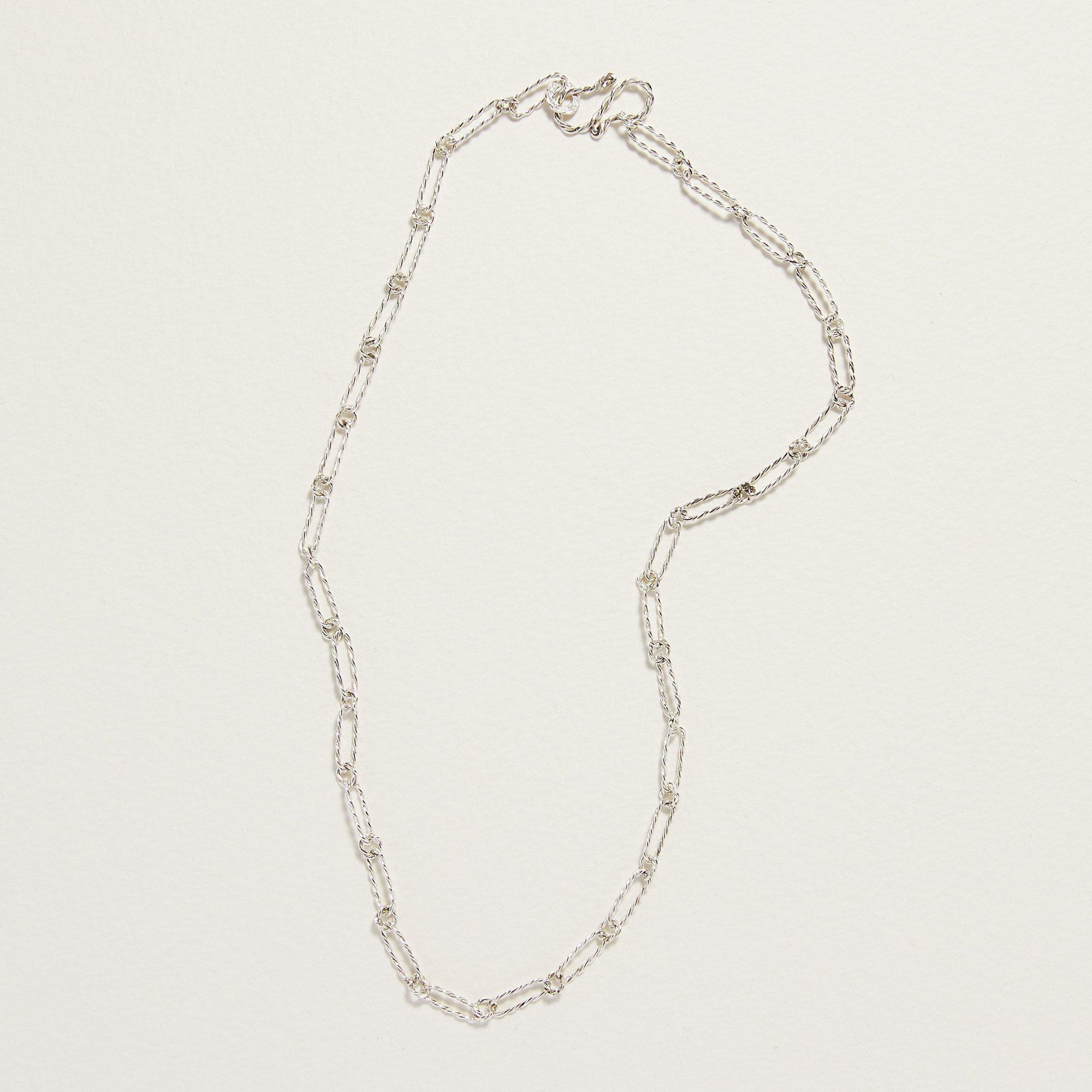 Annika Chain by Pamela Love – Necklaces in #product_material# (#product_color#). handmade-annika-chain-necklace-silver