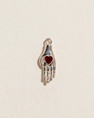 Heart in Hand Charm