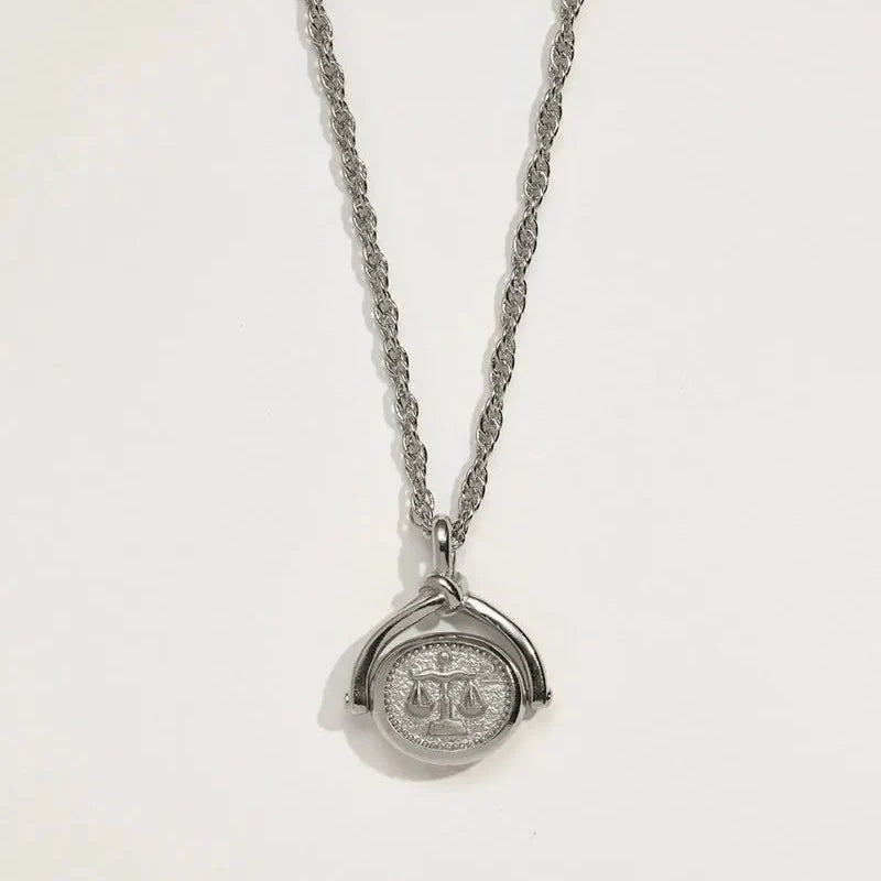Libra Spinner Pendant by Pamela Love – Necklaces in #product_material# (#product_color#).  libra-spinner-pendant-copy