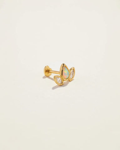 Marquise Pear Stud