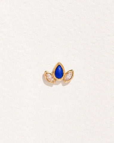 Marquise Pear Stud