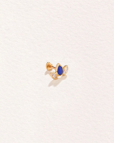 Marquise Pear Stud