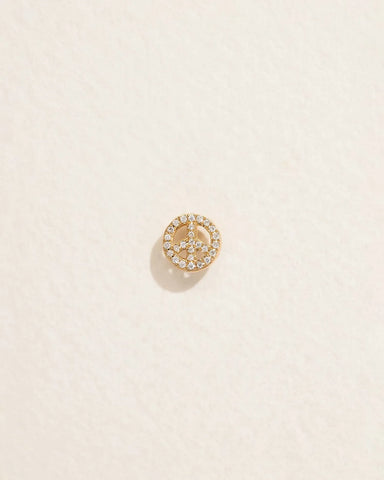 Pavé Peace Stud