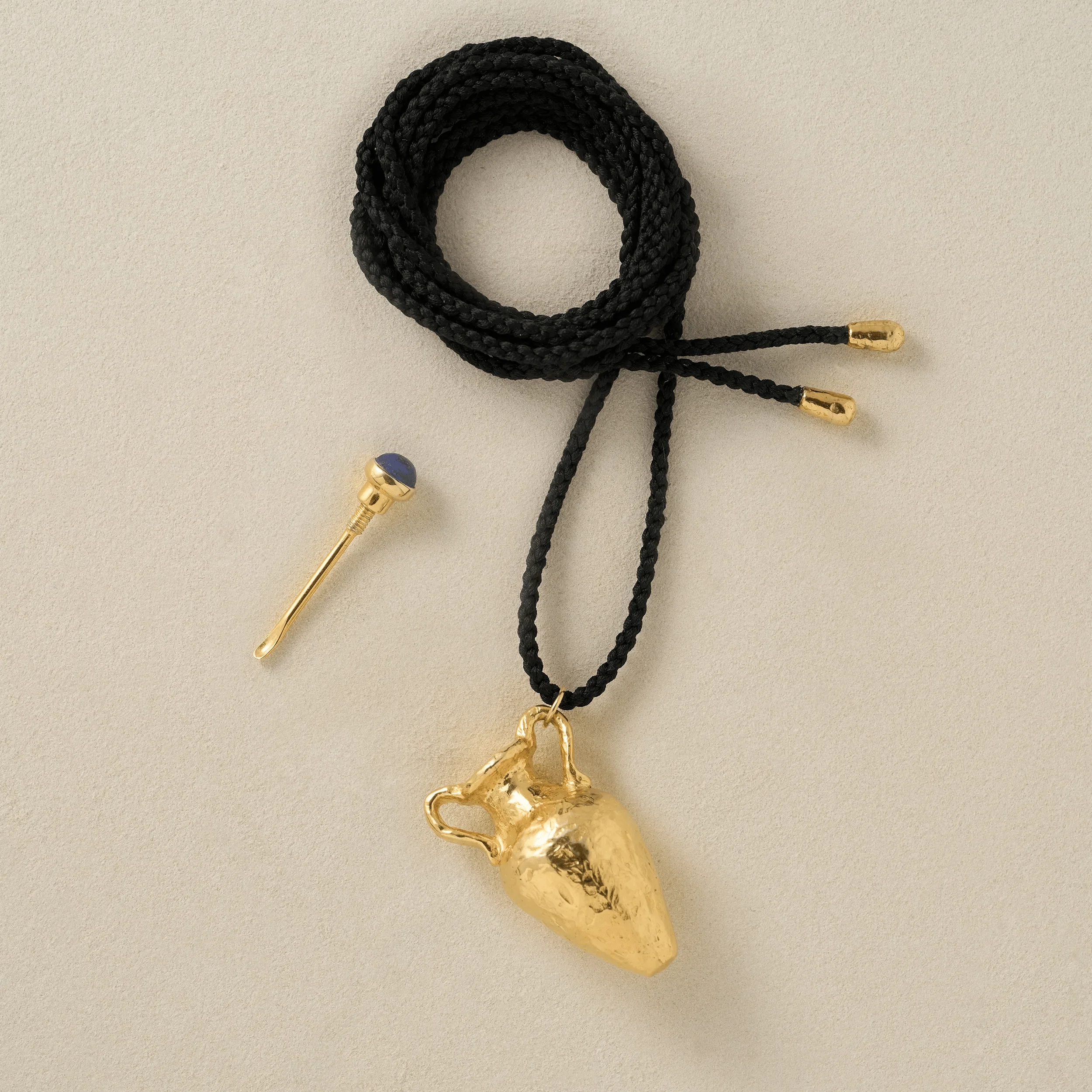 Perfume Amphora Necklace by Pamela Love – Necklaces in #product_material# (#product_color#).  perfume-vessel-3
