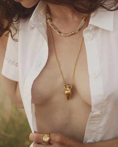 Perfume Amphora Necklace