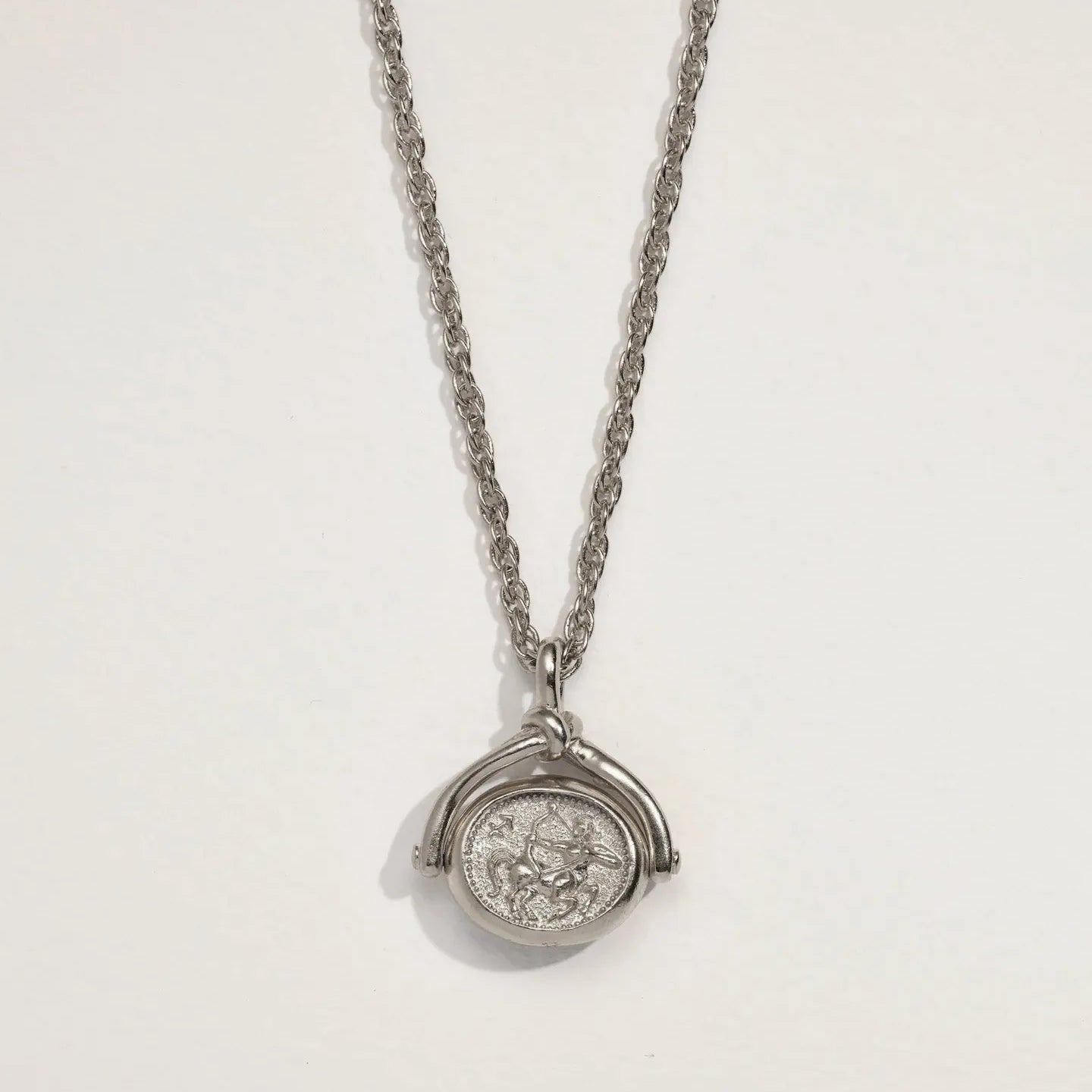 Sagittarius Spinner Pendant by Pamela Love – Necklaces in #product_material# (#product_color#).  sagittarius-spinner-pendant-copy