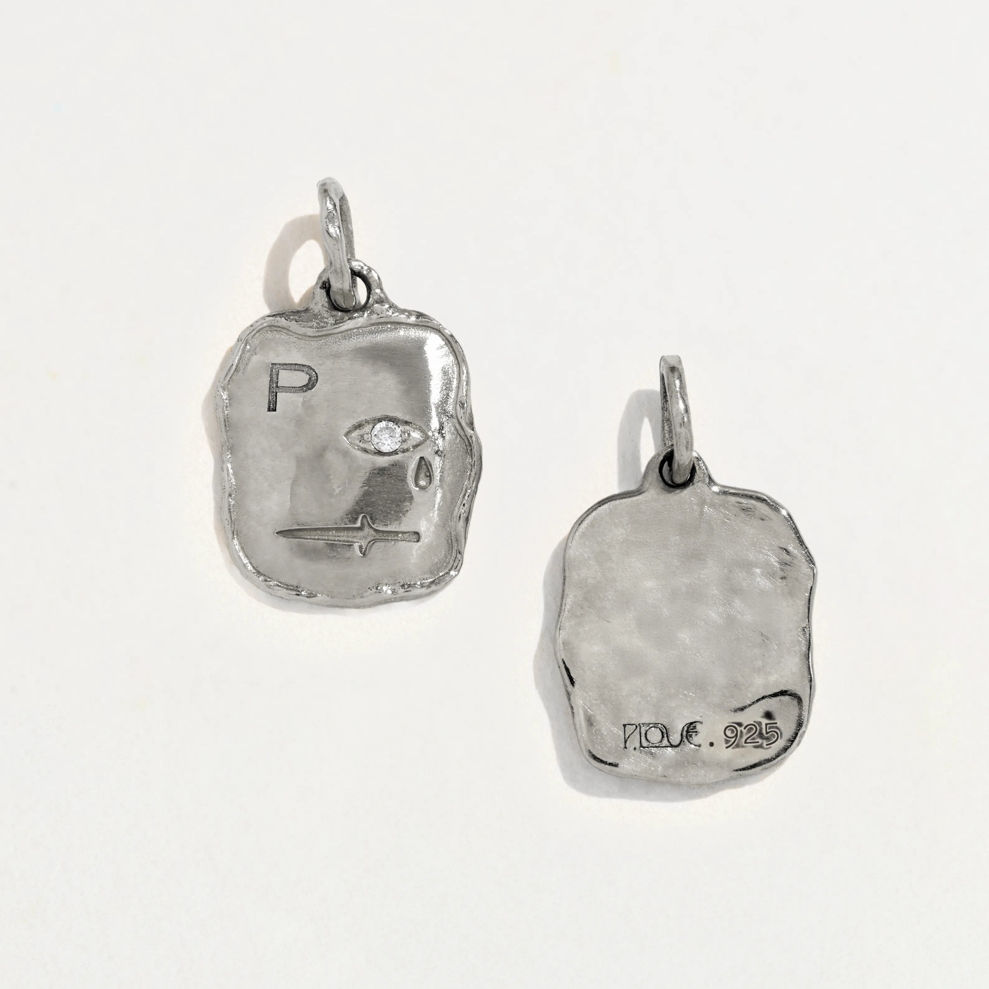 Seal Pendant by Pamela Love – Charm in #product_material# (#product_color#).  seal-pendant-silver