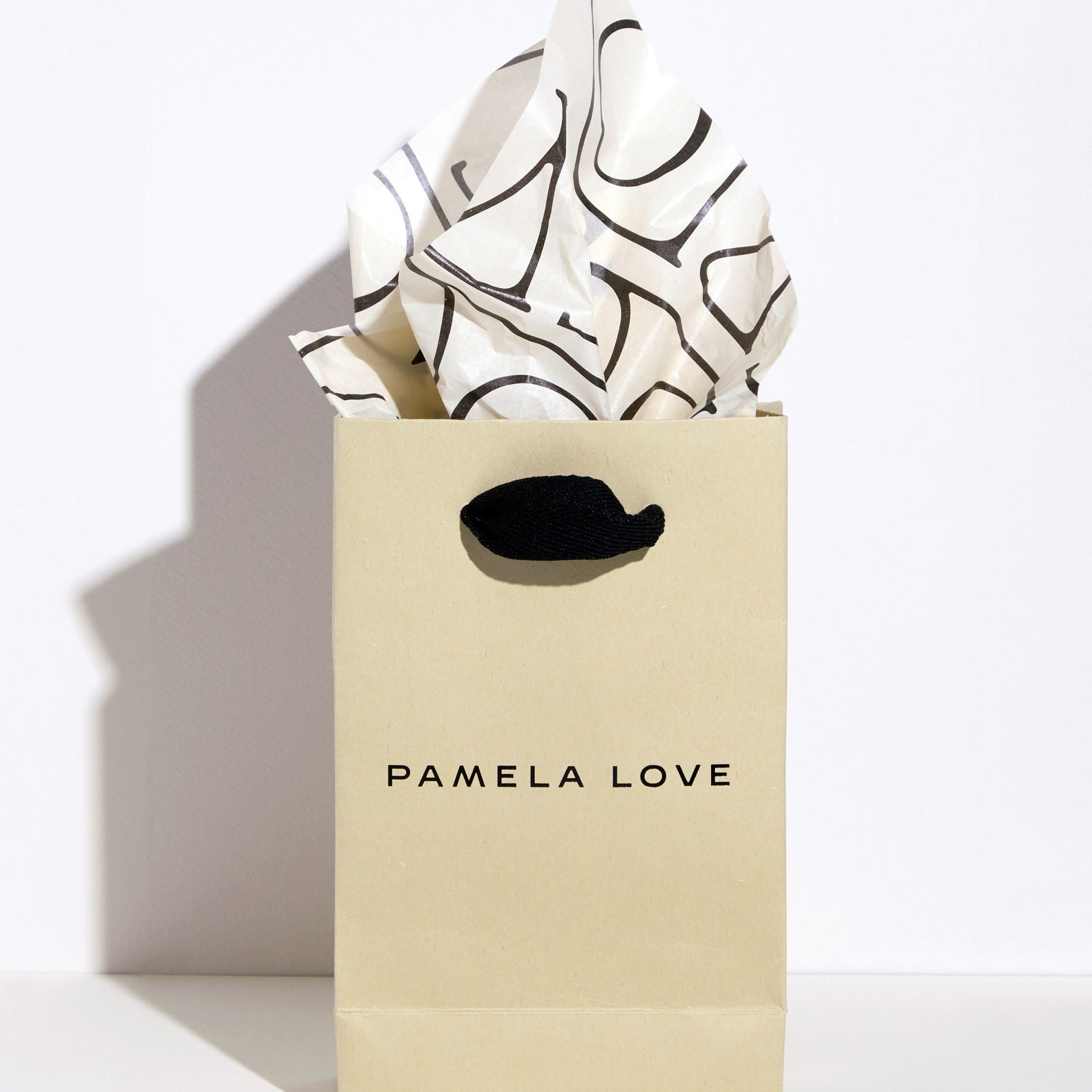 Small Gift Bag by Pamela Love – Packaging in #product_material# (#product_color#). small-gift-bag