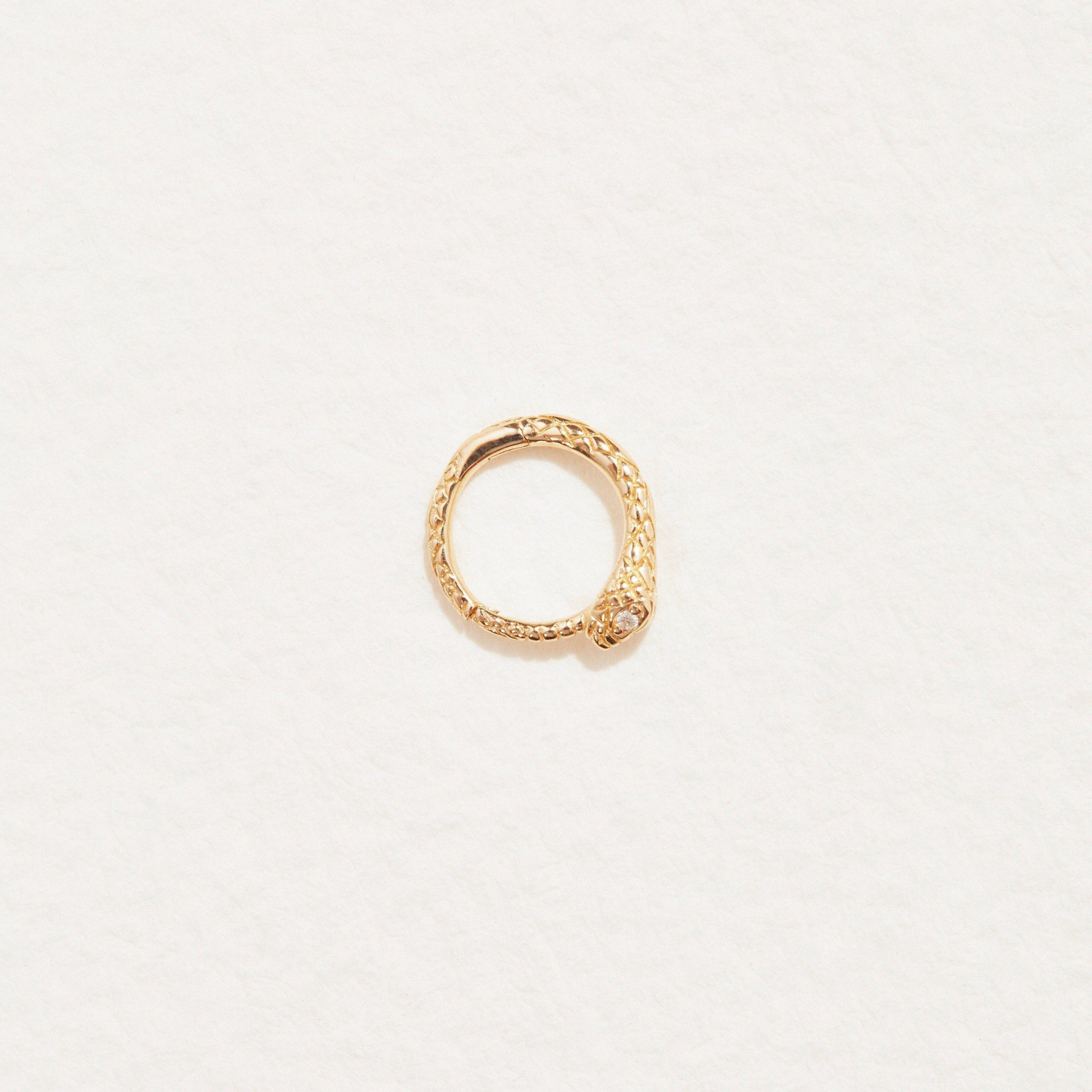 6mm Serpent Clicker by Pamela Love – Piercing in #product_material# (#product_color#). snake-clicker