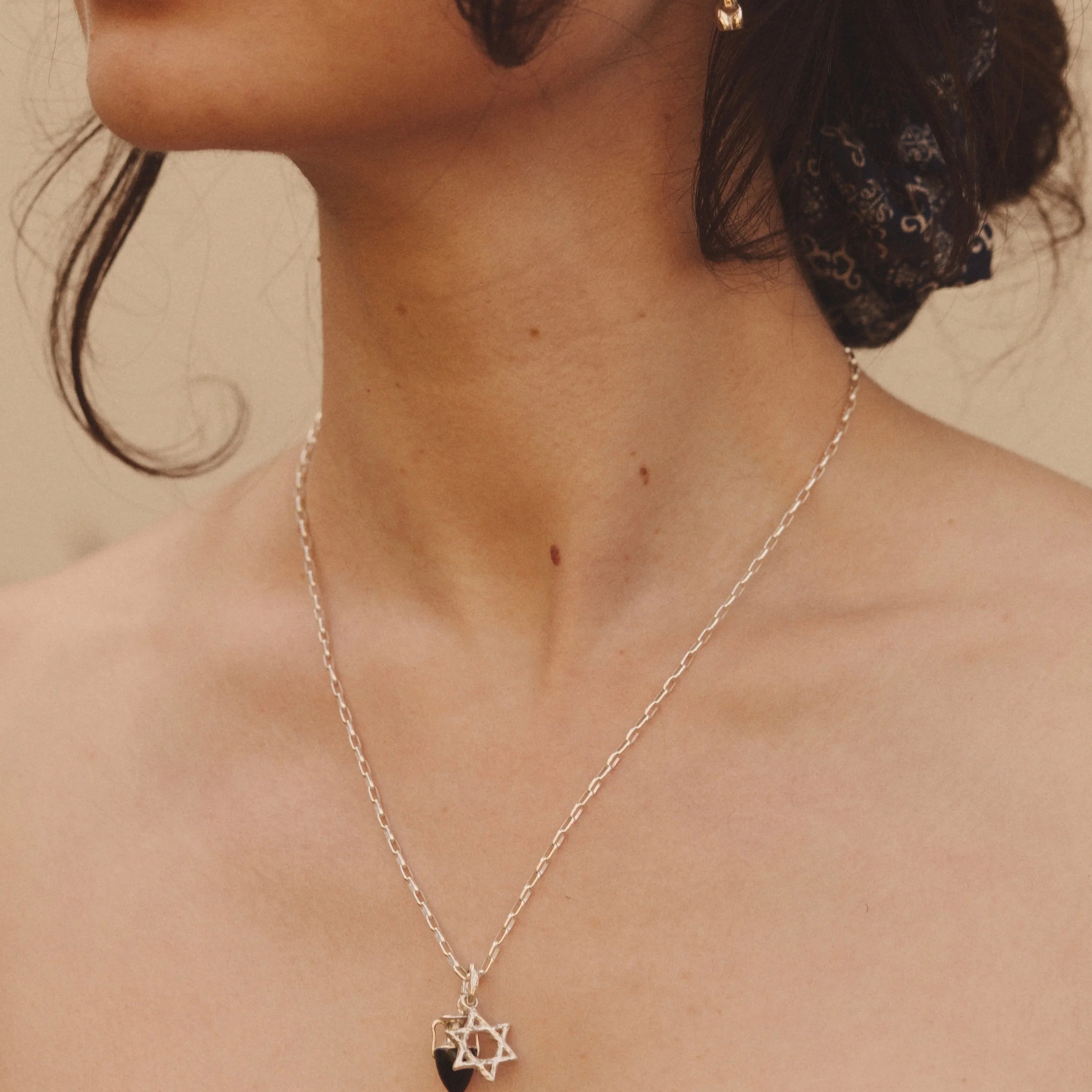 Star of David Charm by Pamela Love – Charm in #product_material# (#product_color#).  star-of-david-charm-sterling-silver