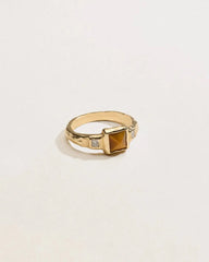 Stone Pyramid Ring