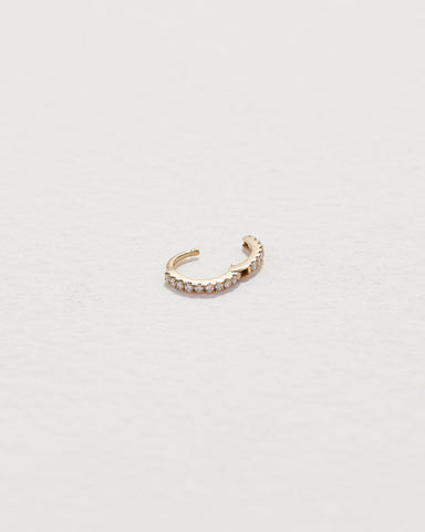 Tiny Full Pavé Huggie