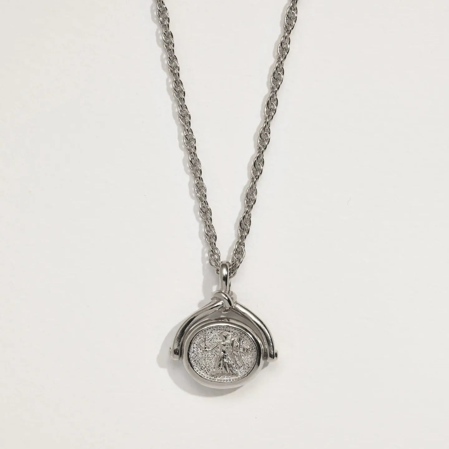 Virgo Spinner Pendant by Pamela Love – Necklaces in #product_material# (#product_color#).  virgo-spinner-pendant-copy