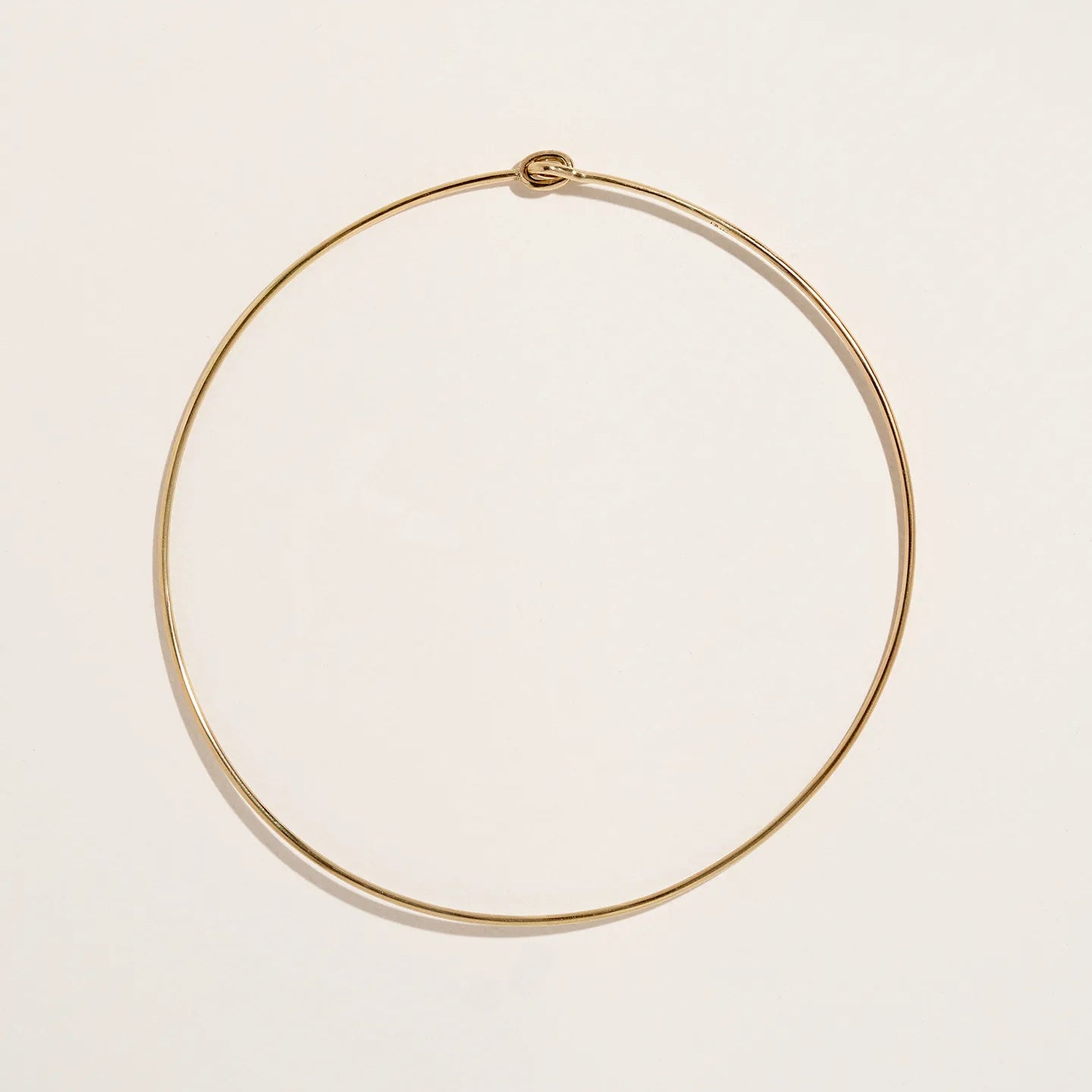 Wire Collar by Pamela Love – Necklaces in #product_material# (#product_color#).  wire-collar-gold